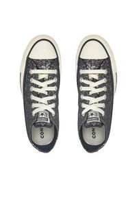 Converse Trampki Chuck Taylor All Star Glitter A11138C 001 Czarny. Kolor: czarny. Materiał: materiał