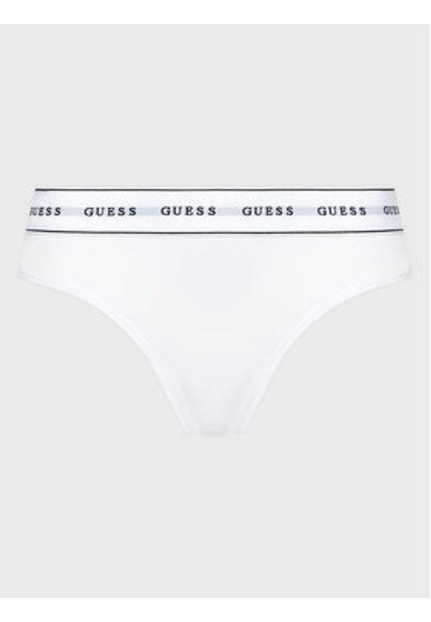Guess Figi klasyczne Carrie O97E02 KBBU1 Biały. Kolor: biały. Materiał: bawełna