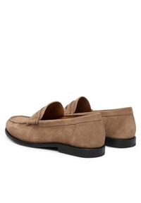 BOSS Półbuty Tevan 50563161 Beżowy. Kolor: beżowy. Materiał: skóra, zamsz #4
