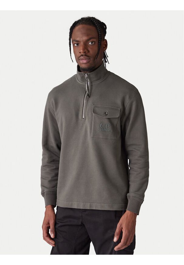 C.P. Company Bluza 20CMSS026A005086W Szary Regular Fit. Kolor: szary. Materiał: bawełna