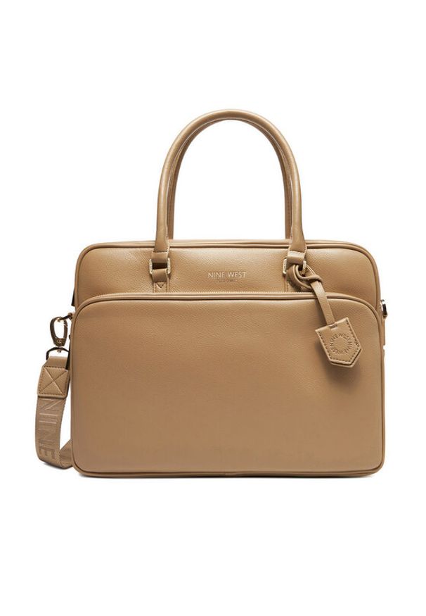 Nine West Torba na laptopa CEO-EMMA-LA482-2847 Beżowy. Kolor: beżowy. Materiał: syntetyk, materiał