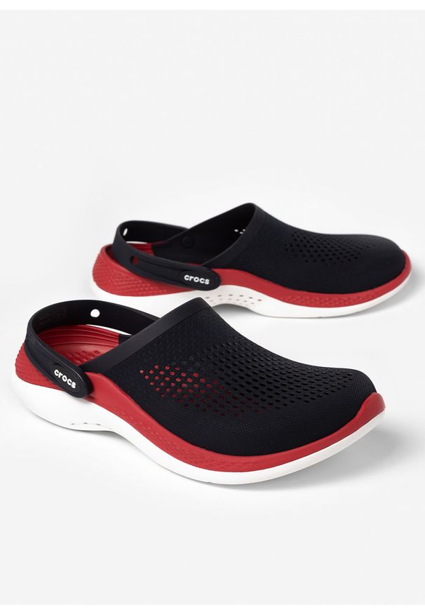 Crocs - Klapki unisex CROCS LITERIDE 360 CLOG. Okazja: do pracy, na spacer, na co dzień. Kolor: czarny. Styl: casual