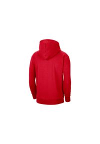 Nike - Bluza męska nike nba toronto raptors fleece hoodie university red. Kolor: czerwony. Sport: bieganie