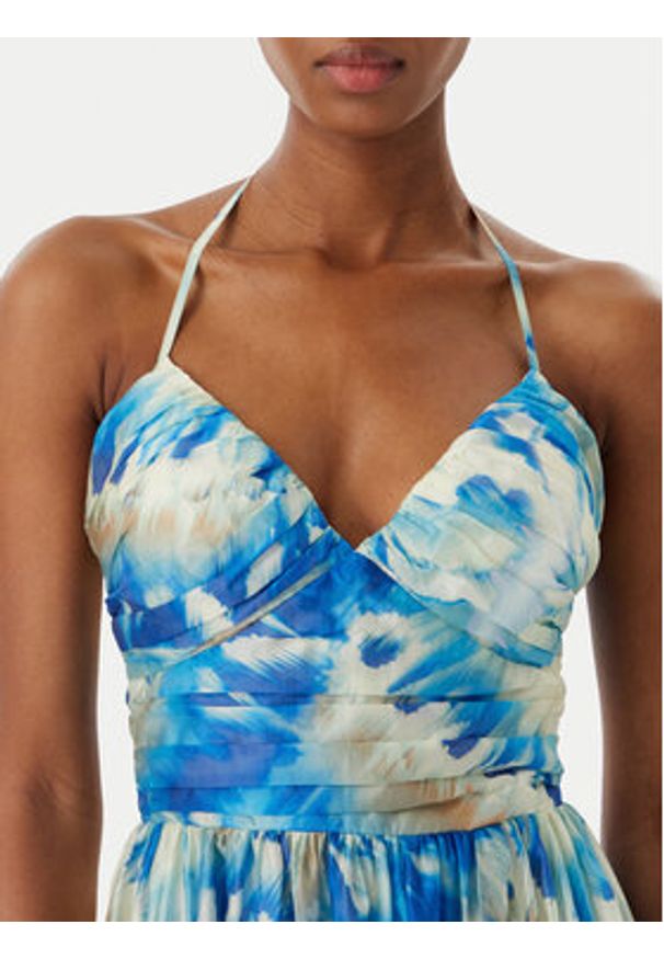 Marciano Guess Sukienka koktajlowa G6GK53 W1985 Niebieski Regular Fit. Kolor: niebieski. Materiał: lyocell. Styl: wizytowy