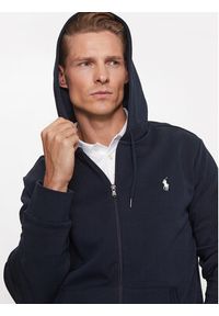 Polo Ralph Lauren Bluza 710888282002 Granatowy Regular Fit. Typ kołnierza: polo. Kolor: niebieski. Materiał: syntetyk, bawełna #5