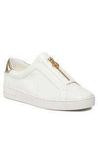 MICHAEL Michael Kors Sneakersy Keaton Zip Slip On 43R4KTFP2L Złoty. Zapięcie: bez zapięcia. Kolor: biały. Materiał: skóra #3