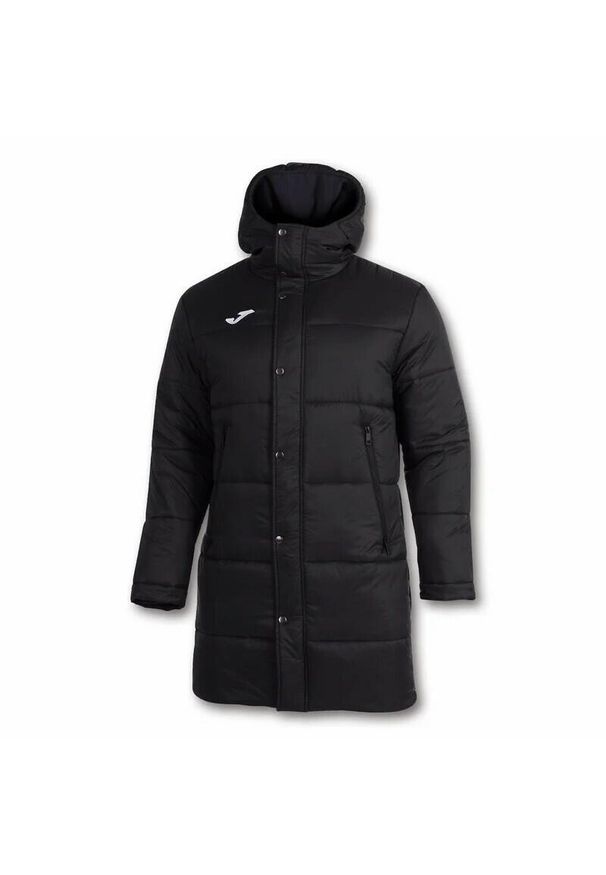 Kurtka puchowa Joma Alaska II. Kolor: czarny. Materiał: puch. Sport: piłka nożna