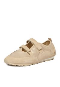 Beverly Hills Polo Club Baleriny CEO-6E1148-2 Beżowy. Kolor: beżowy. Materiał: skóra, zamsz #4