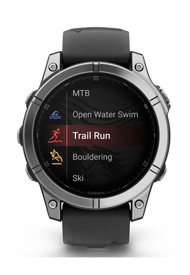 GARMIN - Garmin Fenix E 47mm Srebrny. Kolor: srebrny