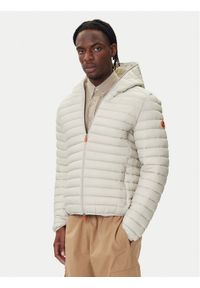 Save The Duck Kurtka zimowa D30650M GIGA01 Beżowy Regular Fit. Kolor: beżowy. Materiał: syntetyk. Sezon: zima #1
