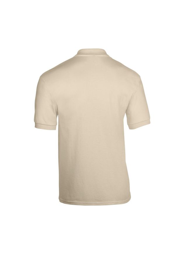 GILDAN - Koszulka Polo Dla Dorosłych Unisex Dryblend Jersey. Typ kołnierza: polo. Kolor: beżowy. Materiał: jersey