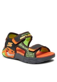 skechers - Skechers Sandały Creature-Splash- 400614L/BKOR Czarny. Kolor: czarny #4