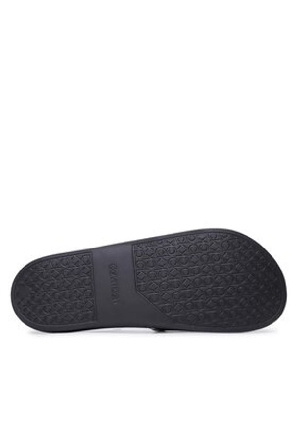 Calvin Klein Klapki Pool Slide Rubber HM0HM00981 Czarny. Kolor: czarny
