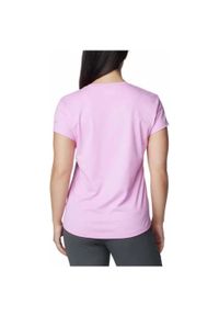 columbia - Koszulka damska Columbia Sun Trek Short Sleeve Tee. Kolor: różowy