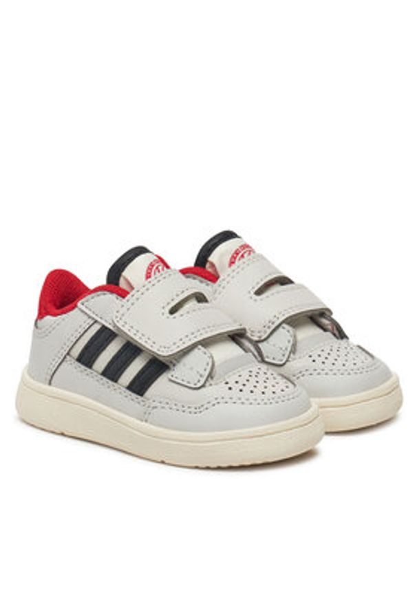 Adidas - adidas Sneakersy Rapid Court JS0638 Szary. Kolor: szary. Materiał: skóra