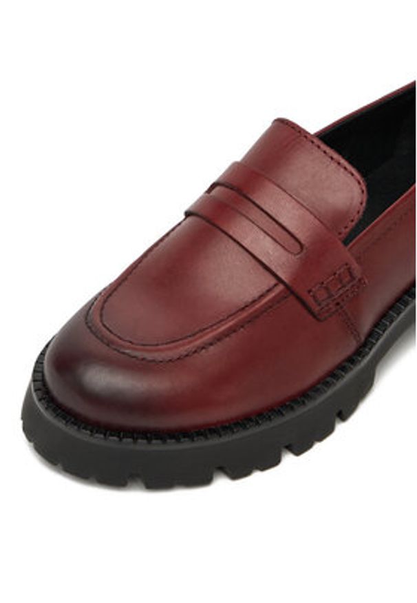 Lasocki Loafersy CEO-WI16-780-03 Bordowy. Kolor: czerwony. Materiał: skóra