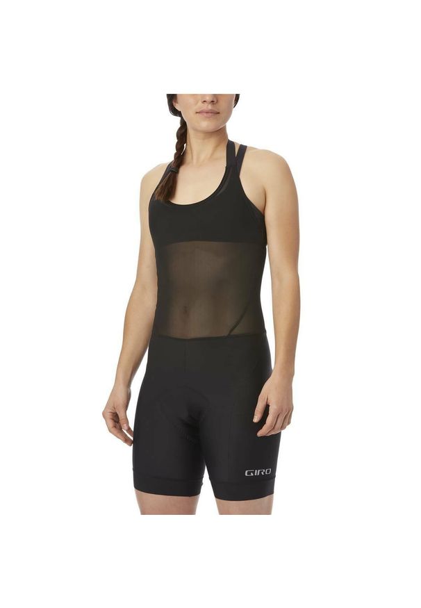 GIRO - Damskie buty za wysokie uda Giro Chrono Sport Halter Bib Short. Kolor: czarny. Sport: kolarstwo