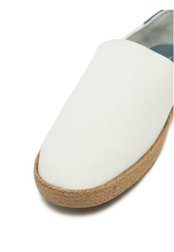 TOMMY HILFIGER - Tommy Hilfiger Espadryle FM0FM05353 Écru. Materiał: materiał