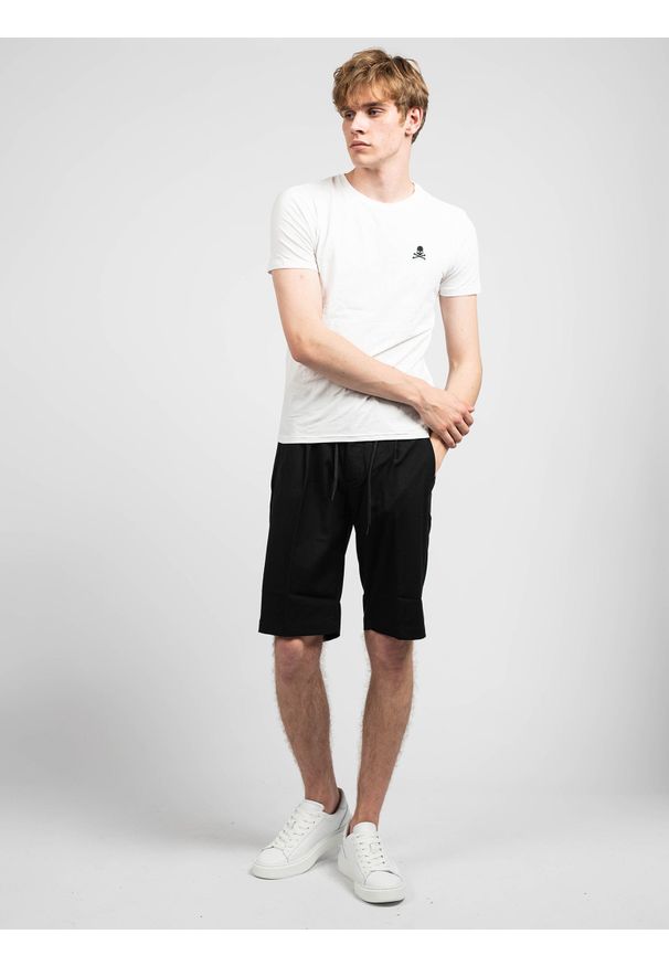 Philipp Plein T-shirt Girocollo | UTPG11 | Girocollo | Mężczyzna | Szary. Okazja: na co dzień. Kolor: szary. Materiał: bawełna, elastan. Styl: casual