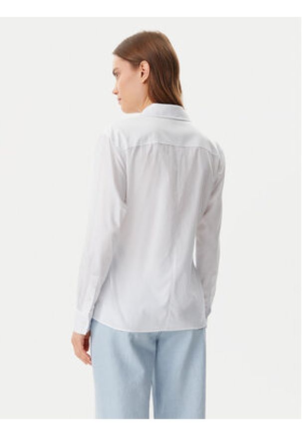 Calvin Klein Koszula K20K208226 Biały Regular Fit. Kolor: biały. Materiał: bawełna