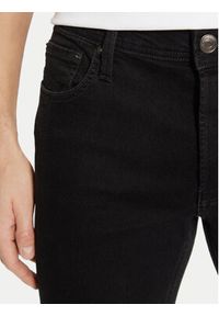 Jack & Jones - Jack&Jones Jeansy Mike 12246951 Czarny Tapered Fit. Kolor: czarny