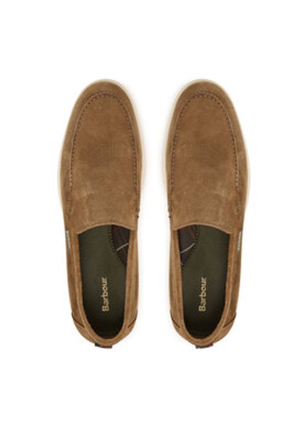 Barbour Półbuty Carty MFO0797BE31 Beżowy. Kolor: beżowy. Materiał: zamsz, skóra