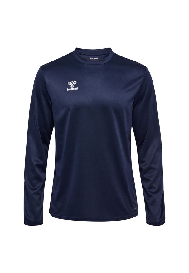 Bluza Hummel Essential. Kolor: niebieski. Materiał: materiał. Sport: fitness