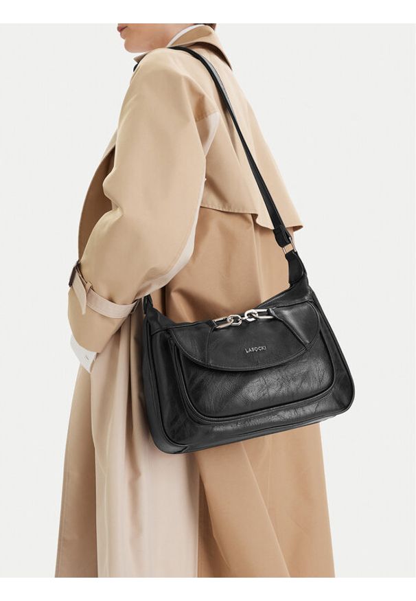 Lasocki Torebka CEO-LSK-L-016-09 Czarny. Kolor: czarny