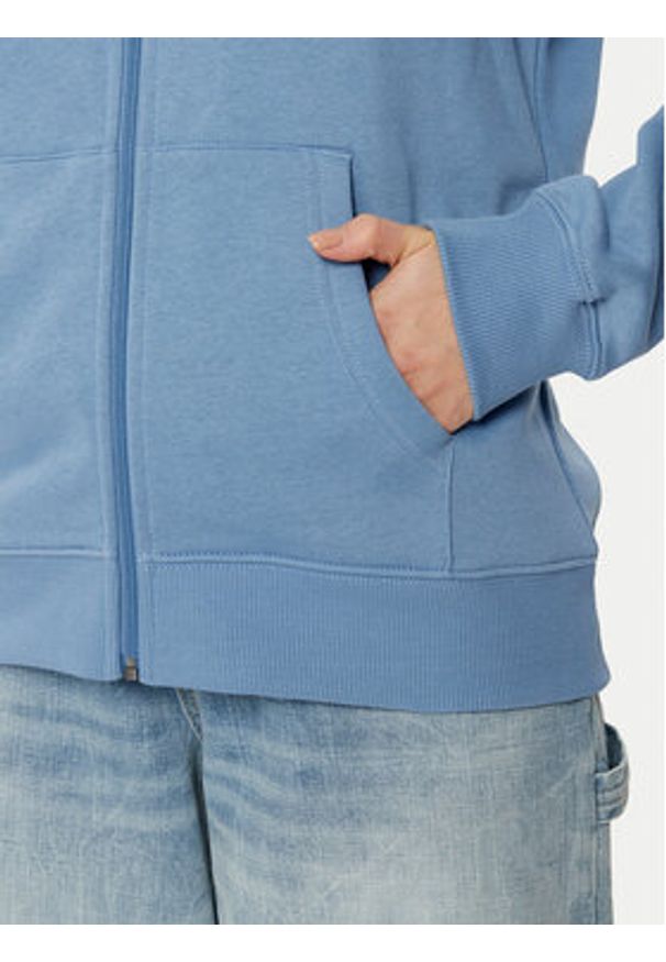 Tommy Jeans Bluza Flag DW0DW19729 Niebieski Regular Fit. Kolor: niebieski. Materiał: bawełna