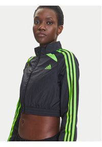 Adidas - adidas Bluza Teamgeist adicolor JZ8273 Czarny Slim Fit. Kolor: czarny. Materiał: syntetyk #4
