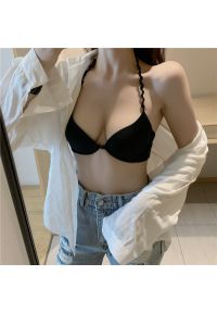 Intica - Biustonosz push-up na szyję z wkładkami uniesienie i wsparcie Liset. Kolor: różowy. Materiał: materiał. Rodzaj stanika: push-up #2