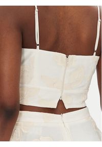ACCESS FASHION Top 53-2120-558 Écru Slim Fit. Materiał: syntetyk #3