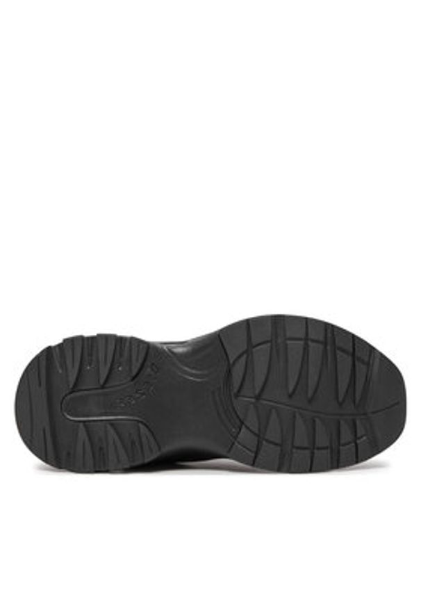 Diesel Sneakersy S-D-Runner X Y03440 P6691 T8013 Czarny. Kolor: czarny. Materiał: skóra