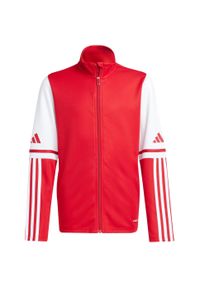 Adidas - Bluza dla dzieci adidas Squadra 25 Training. Kolor: biały, czerwony, wielokolorowy. Sport: fitness