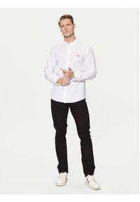 Levi's® Koszula Long Sleeved Shirt 86625-0002 Biały Slim Fit. Kolor: biały. Materiał: bawełna #5