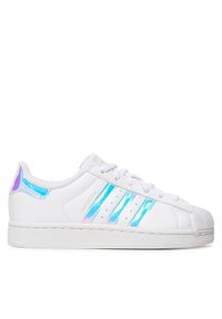 Adidas - adidas Sneakersy Superstar II C JQ1789 Biały. Kolor: biały. Materiał: skóra. Model: Adidas Superstar #1
