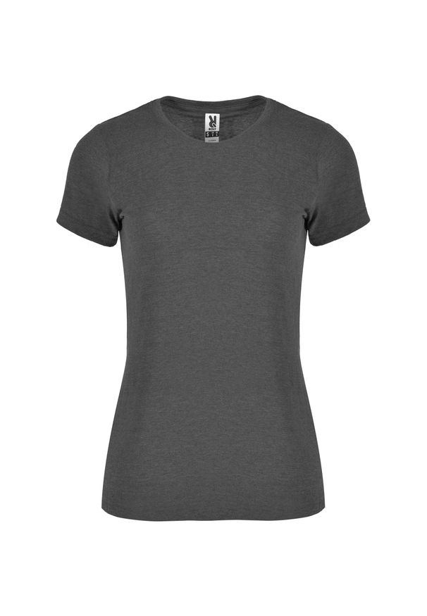 ROLY - Damska Koszulka Fox. Kolor: czarny, wielokolorowy, brązowy, zielony. Sport: turystyka piesza