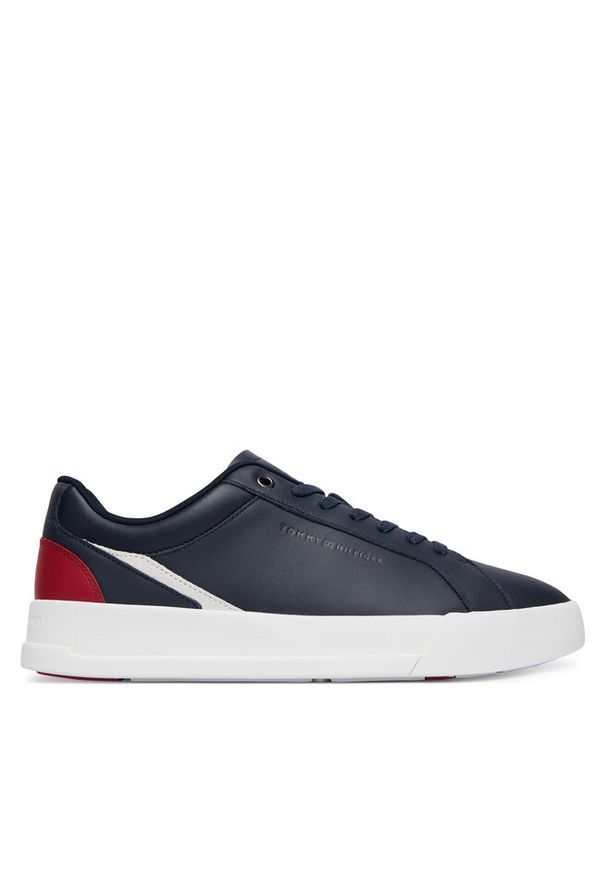 TOMMY HILFIGER - Sneakersy Tommy Hilfiger. Kolor: niebieski