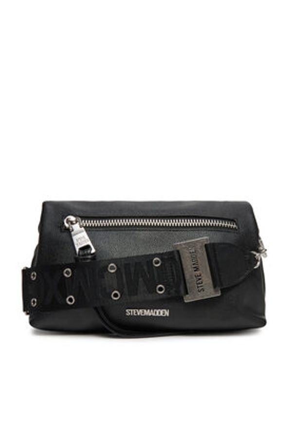 Steve Madden Torebka Bzaggy SM13001658 Czarny. Kolor: czarny. Materiał: skórzane