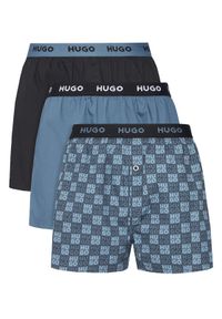 Hugo - HUGO Komplet bokserek Triplet 50532565 Kolorowy. Materiał: bawełna. Wzór: kolorowy #1