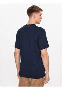 Vans T-Shirt Lower Corecase Ss Tee VN0008TK Granatowy Classic Fit. Kolor: niebieski. Materiał: bawełna #3