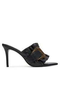Klapki Versace Jeans Couture. Kolor: czarny