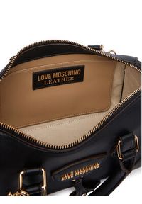 Love Moschino - LOVE MOSCHINO Torebka Charmy JC4157PP1PL1300A Czarny. Kolor: czarny. Materiał: skórzane #2