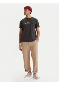 RVCA T-Shirt Signal EVYZT00300 Czarny Relaxed Fit. Kolor: czarny. Materiał: bawełna #4