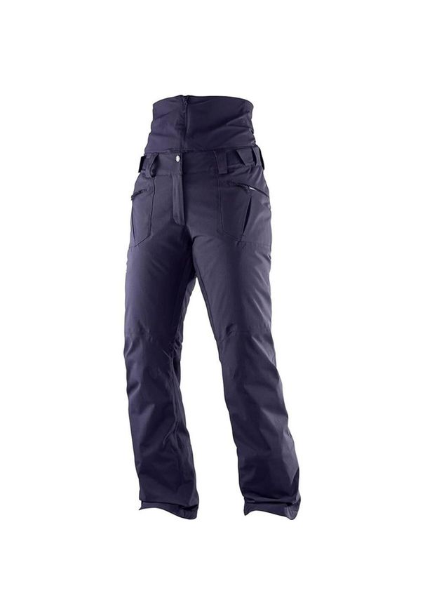 salomon - Spodnie narciarskie damskie Salomon Qst snow 10K/10K. Kolor: fioletowy. Sport: narciarstwo