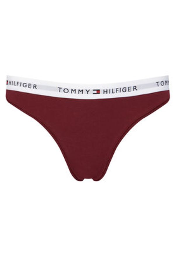TOMMY HILFIGER - Tommy Hilfiger Komplet stringów UW0UW06134 Kolorowy. Materiał: bawełna. Wzór: kolorowy