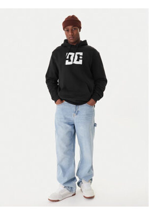 DC Shoes Bluza EDYSF03261 Czarny Regular Fit. Kolor: czarny. Materiał: bawełna