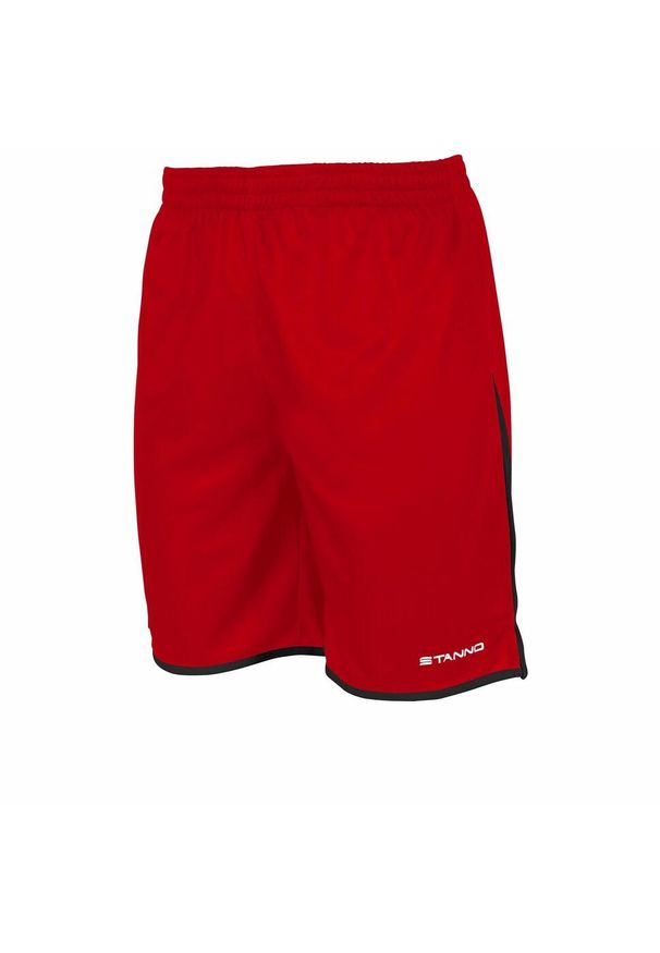 STANNO - Szorty dla dzieci Stanno Altius. Okazja: na uczelnię. Kolor: wielokolorowy, czarny, czerwony. Materiał: poliester. Styl: sportowy. Sport: joga i pilates