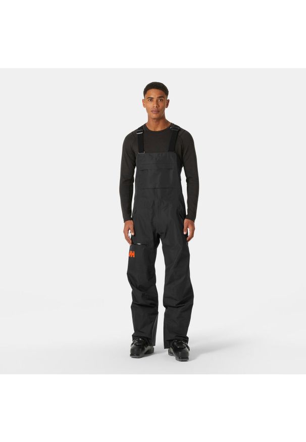 Spodnie narciarskie z szelkami Helly Hansen Elevation Infin Shell. Kolor: czarny. Sezon: zima. Sport: narciarstwo