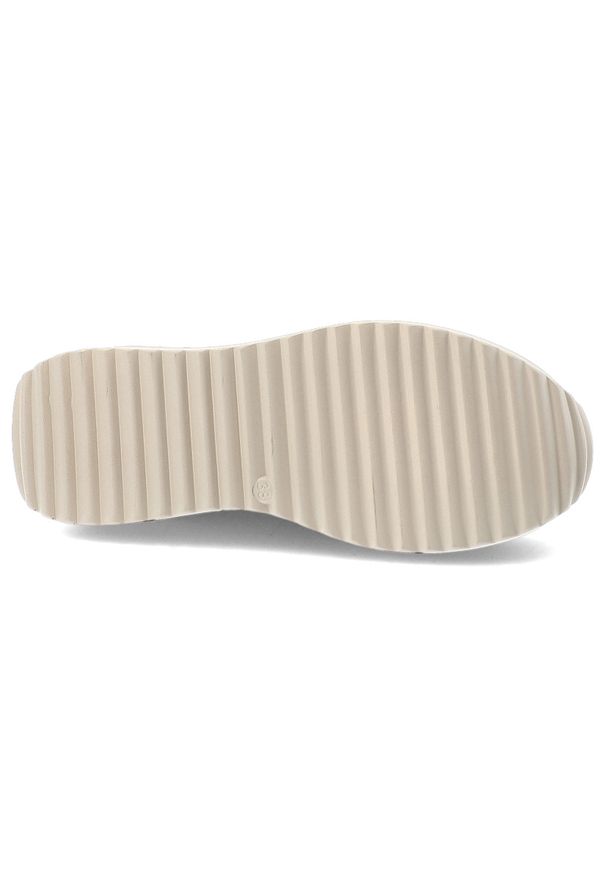 Brązowe Sneakersy Filippo Stylowe Obuwie Damskie. Okazja: na co dzień. Zapięcie: sznurówki. Kolor: brązowy. Materiał: skóra. Szerokość cholewki: normalna. Obcas: na platformie